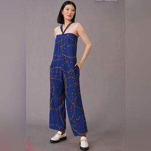 Anthropologie Corey Lynn Calter Halter Jumpsuit